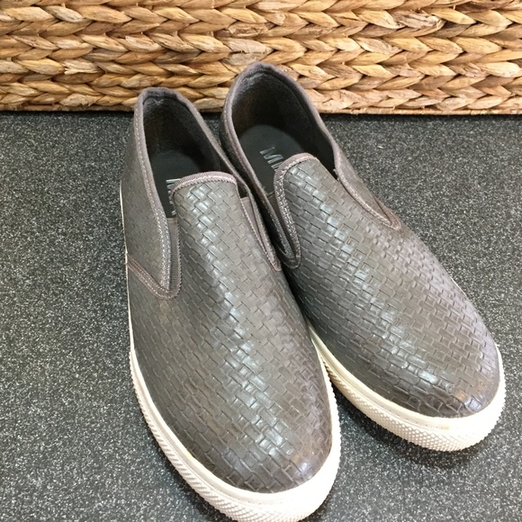 MIA Gray Woven Slip-On Flats - Picture 11 of 16